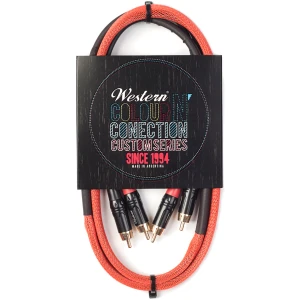 Cable Western Rock N Connecting RCA-RCA Mallado de 1.5m