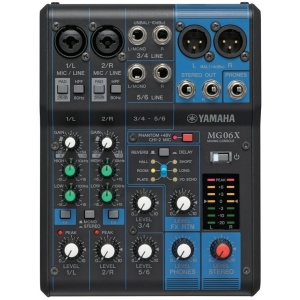 Consola Mixer Yamaha Mg06x Pre Clase A 6 Canales