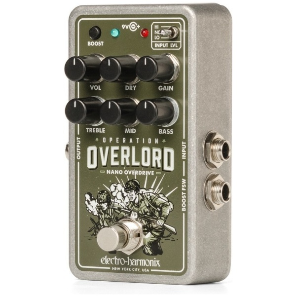 Pedal Ehx Nano Operation Overlord Overdrive