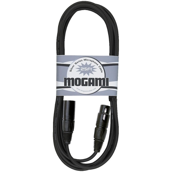 Mogami Silver XLR25 Cable para micrófono Canon de 7.60 Metros