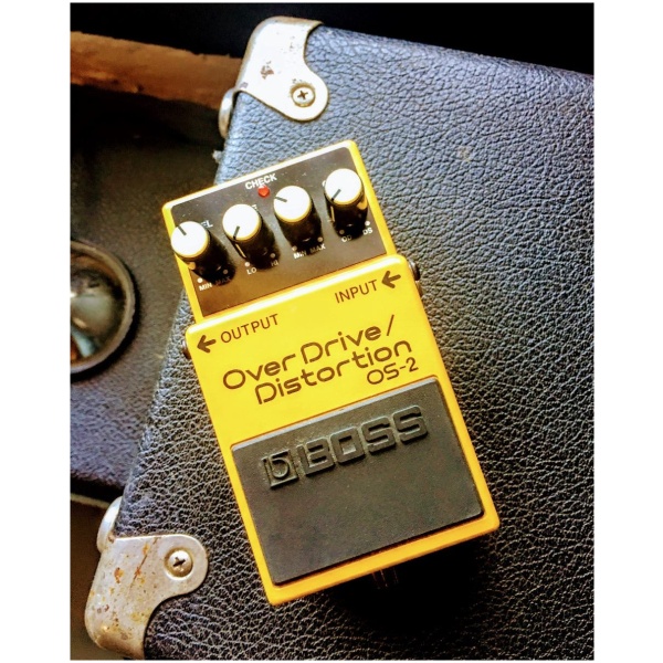 Pedal Boss OS2 Overdrive Distortion Taiwan Impecable