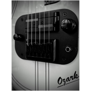Guitarra Supro Ozark Microfono Lace Alumitone Funda
