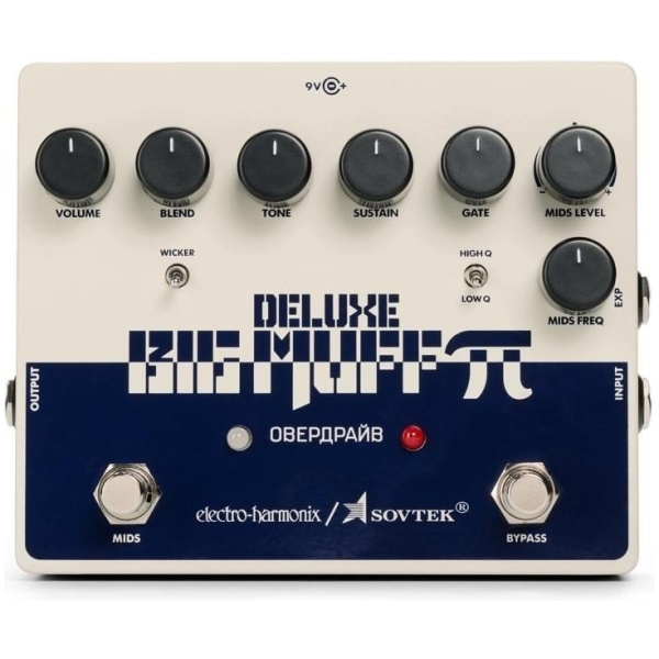 Pedal Electro Harmonix Sovtek Deluxe Big Muff Pi Fuzz