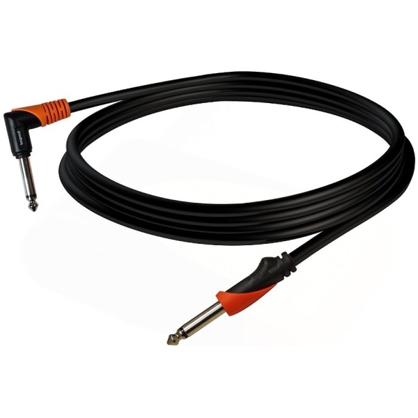 Cable De Instrumentos Bespeco Slpj600 Plug Recto Angular 6m
