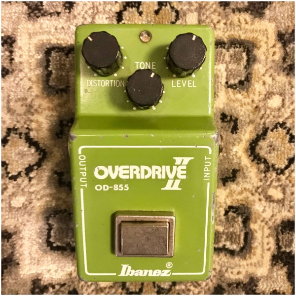 Ibanez Pedal Overdrive II OD855 Made In Japan Orig 80s