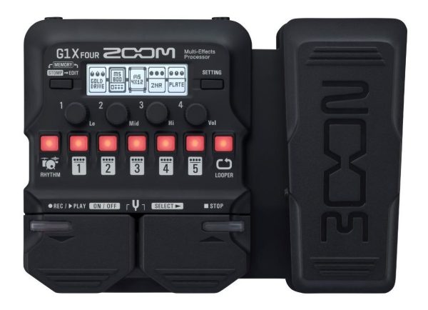 Zoom G1x Four Multiefecto Con Pedal Expresion