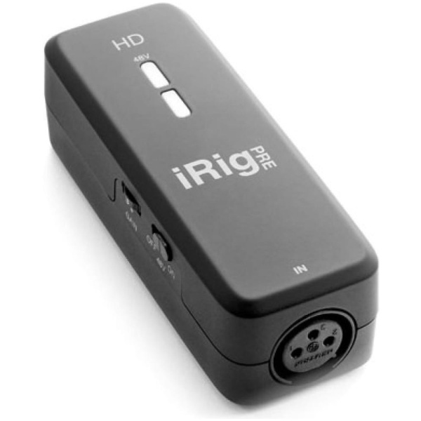Interfaz De Microfono Ik Multimedia Irig Pre HD
