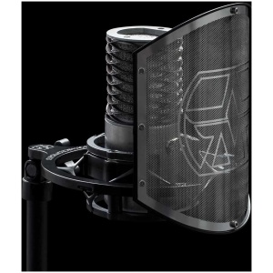 Microfono Aston Spirit Black Bundle Shockmount + Shield Uk