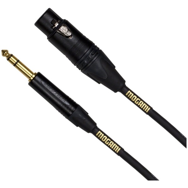 Mogami Serie Gold 6ft Cable TRS/XLRM 1.8m Balanceado Monitor