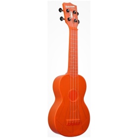 Ukelele Kala Waterman Fluorescente Naranja Soprano
