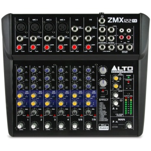 Mixer Alto Zmx122fx 8 Canales Con Efectos