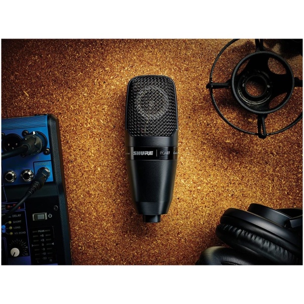 Microfono Condenser Shure PGA27 Diafragma Grande Cardioide