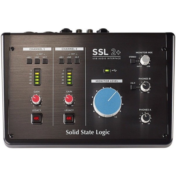 Interfaz De Audio Solid State Logic SSL 2 + Plus