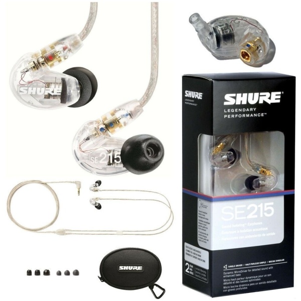 Shure SE215-CL Auricular In Ear
