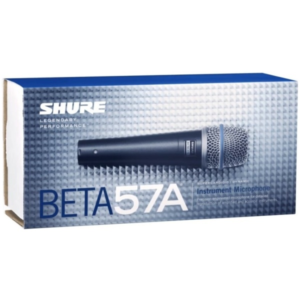 Micrófono Dinámico Shure Beta 57A Supercardioide