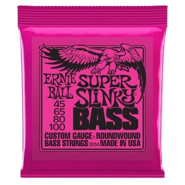 Encordado Ernie Ball Superslinky Bass 045 100 Bajo Eléctrico