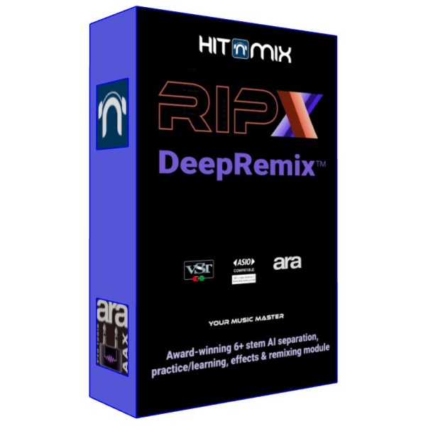 Ripx Deep Remix Software de Extracción de pistas de Audio