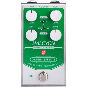 Pedal Origin Effects Halcyon Green Overdrive Made In UK