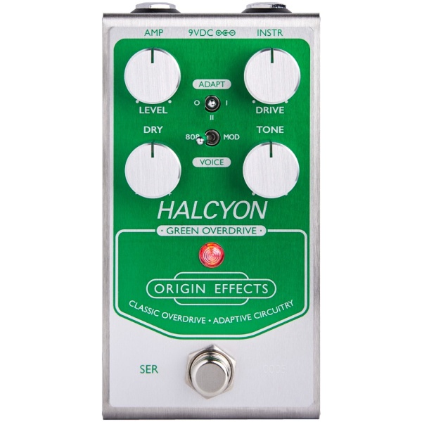 Pedal Origin Effects Halcyon Green Overdrive Made In UK