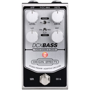 Pedal Origin Effects DCX Bass Tone Shaper & Drive Made In Uk