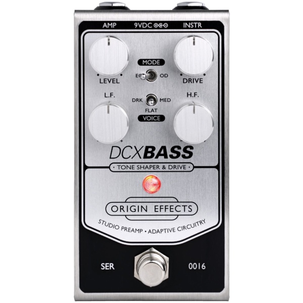 Pedal Origin Effects DCX Bass Tone Shaper & Drive Made In Uk