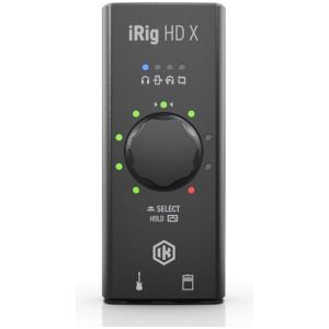 Interfaz de Audio IK Multimedia iRig HD X movil para Guitarra Eléctrica
