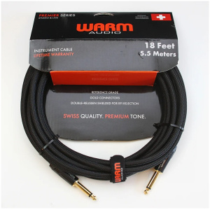 Cable De Instrumento Warm Audio Premium TS 18 De 5,5 Metros