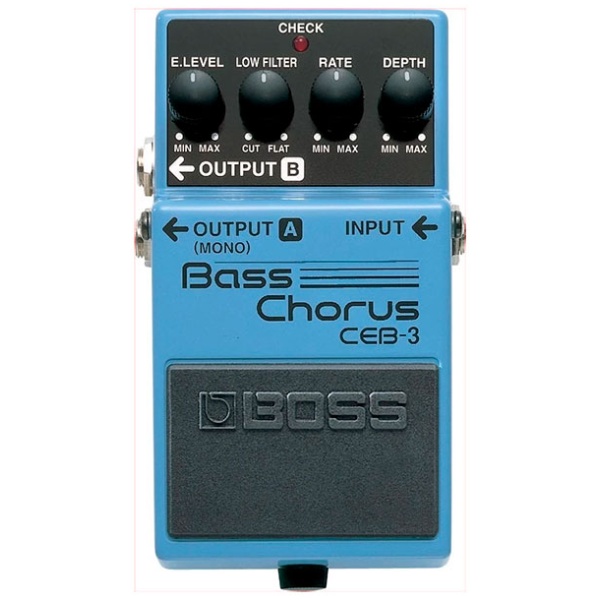 Pedal Boss CEB3 Chorus Low Filter para Bajo - Imagen 2