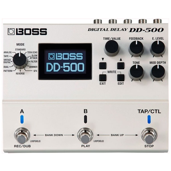 Pedal Boss DD500 Delay Digital Multimodo - Imagen 2