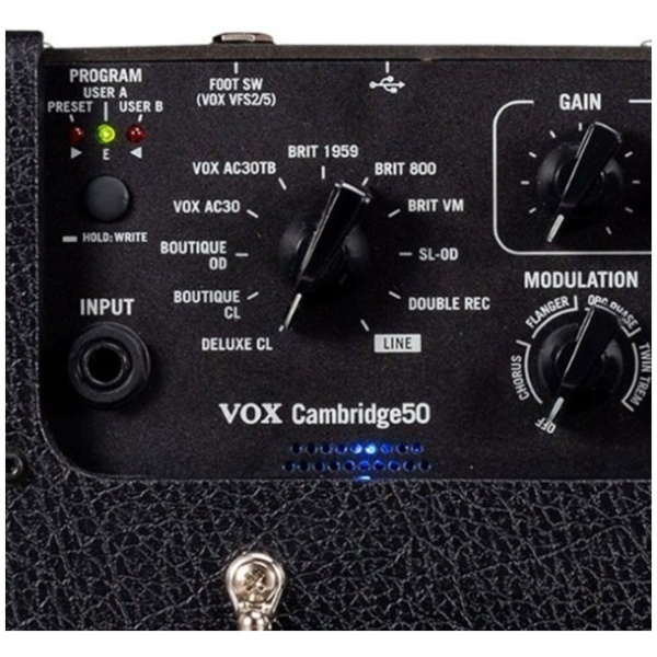 Amplificador Vox Cambridge 50 Nutube con Celestion - Imagen 5