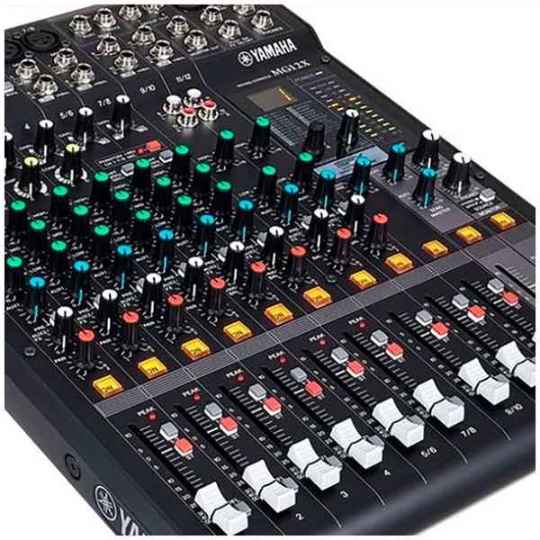 Consola Yamaha MG12X Mixer de 12 Canales con Efectos - Imagen 3