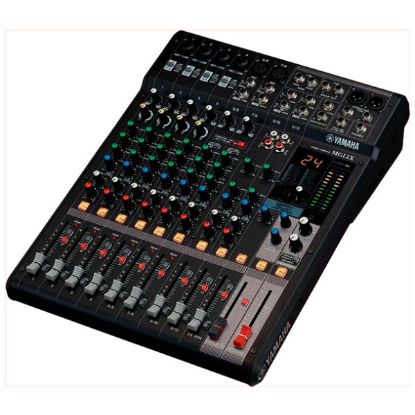 Consola Yamaha MG12X Mixer de 12 Canales con Efectos