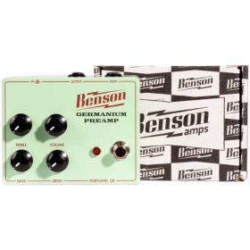 Pedal Analogico Benson Amps Germanium Preamp para Guitarra USA