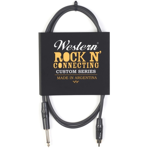 Cable Western RCAP - RCA Mono a Plug 1/4 Mono 1,5 Metros